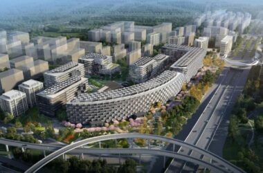 BIM建筑|律动绿洲，超越凝固时刻：临空超大型围合式建筑 / BAU建筑与城市设计事务所-BIM建筑网