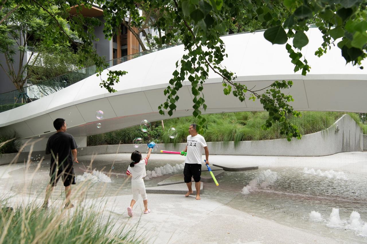 BIM建筑|景观设计：麓湖水线公园 / Lab D+H