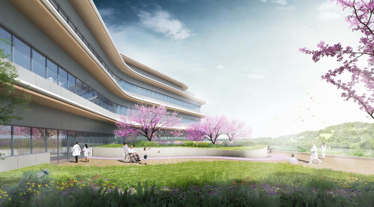BIM建筑|以山水动脉形塑医校综合体：南方科技大学医学院及 南方科技大学附属医院 / 盖博建筑设计事务所