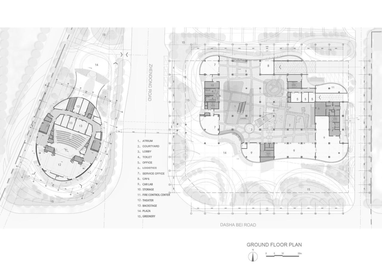 BIM建筑|广州市第三少年宫 / 广州市城市规划勘测设计研究院
