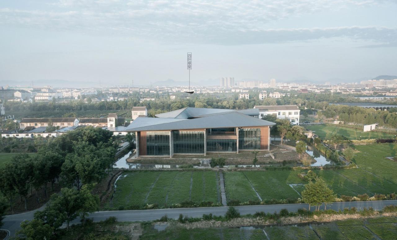 BIM建筑|台州路廊驿站 / 园舍建筑景观