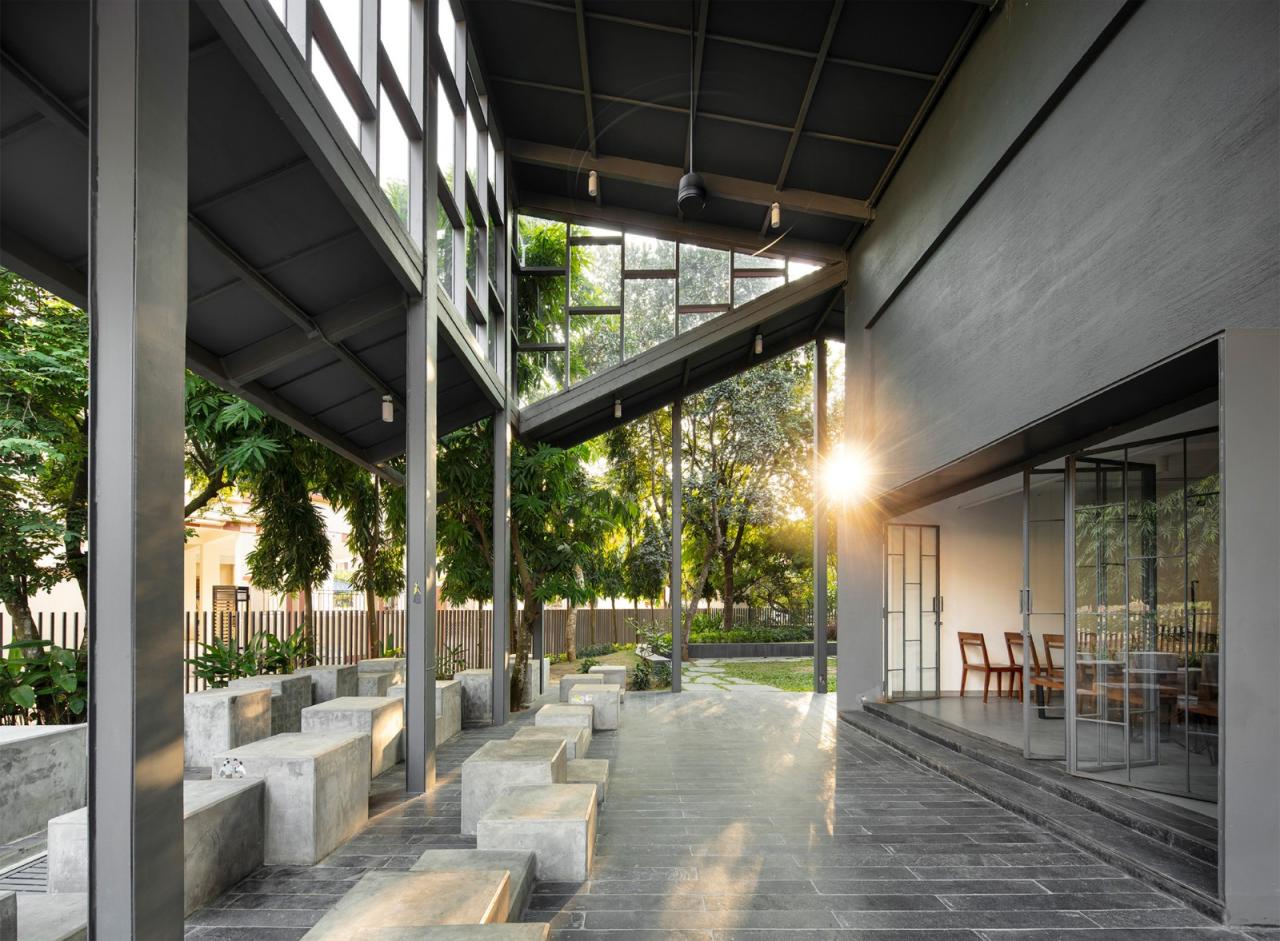 BIM建筑|Arthshila文化中心 – 文化适应及再利用私人基础设施 / Abin Design Studio