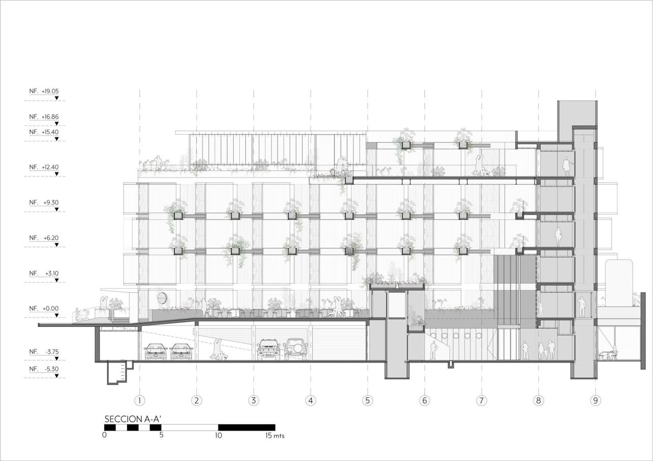 BIM建筑|BA’RA 酒店 / Plan:b arquitectos