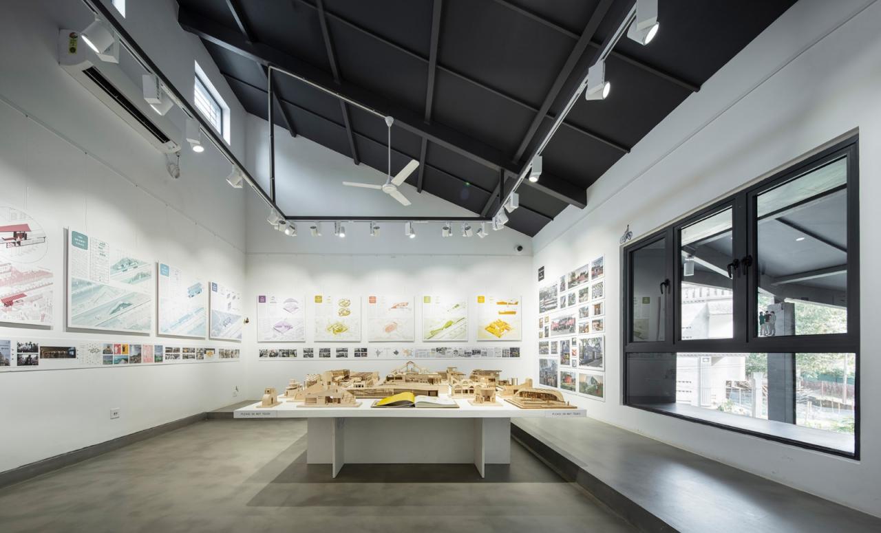 BIM建筑|Arthshila文化中心 – 文化适应及再利用私人基础设施 / Abin Design Studio