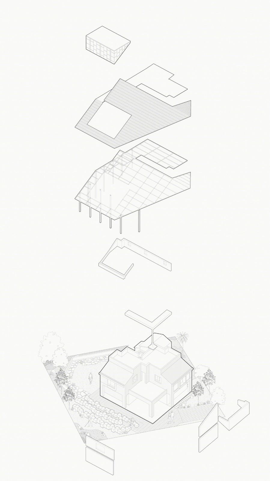 BIM建筑|Arthshila文化中心 – 文化适应及再利用私人基础设施 / Abin Design Studio
