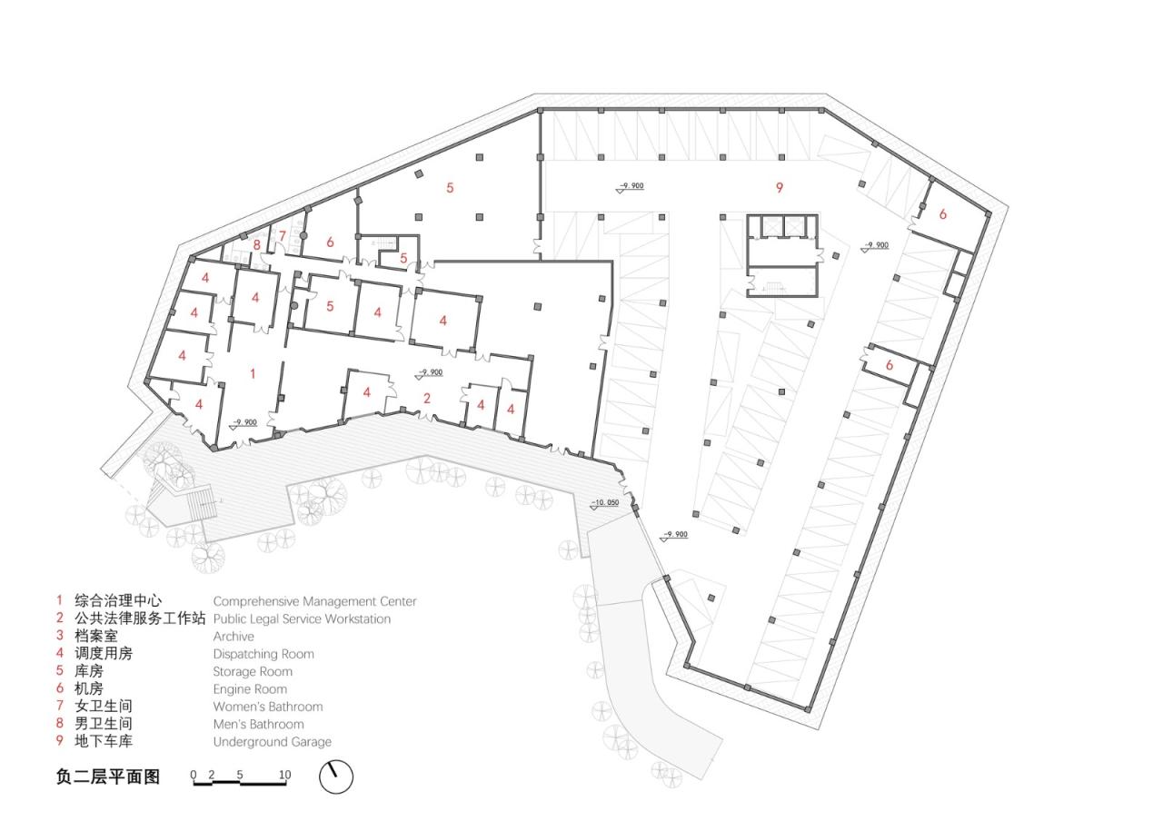 BIM建筑|磁器口服务中心 / 重庆悦集建筑设计
