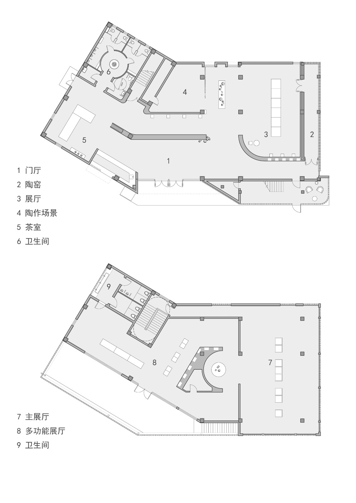 BIM建筑|安徽潜山痘姆龙窑及非遗客厅 / 灰空间建筑事务所