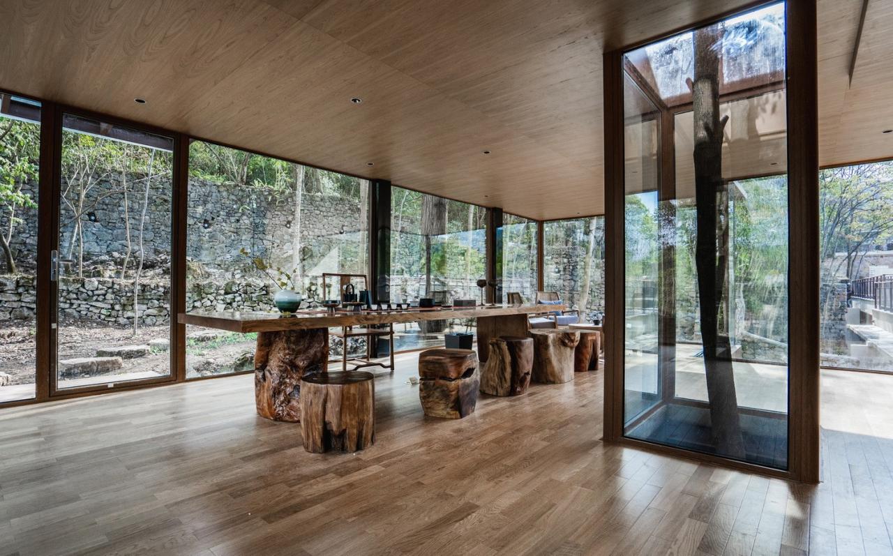 BIM建筑|瀑布下的诗意栖居:尧珈•瀑布村 /上海尧舜建筑设计有限公司