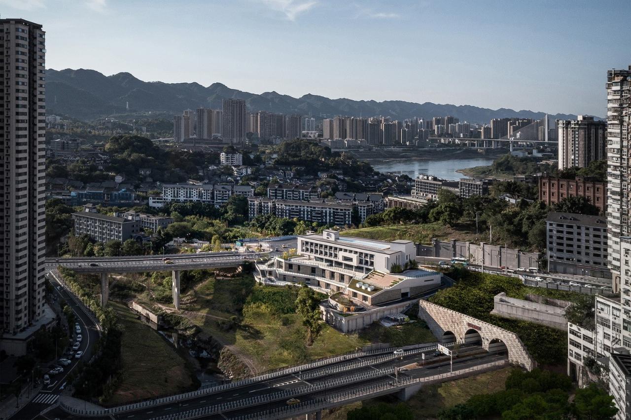 BIM建筑|磁器口服务中心 / 重庆悦集建筑设计