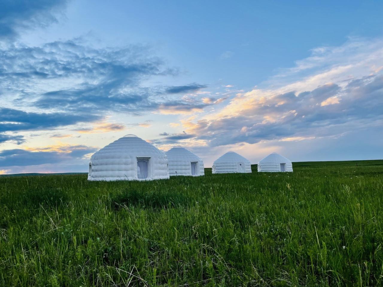 BIM建筑|充气蒙古包 Air Ger / 阁尔工作室