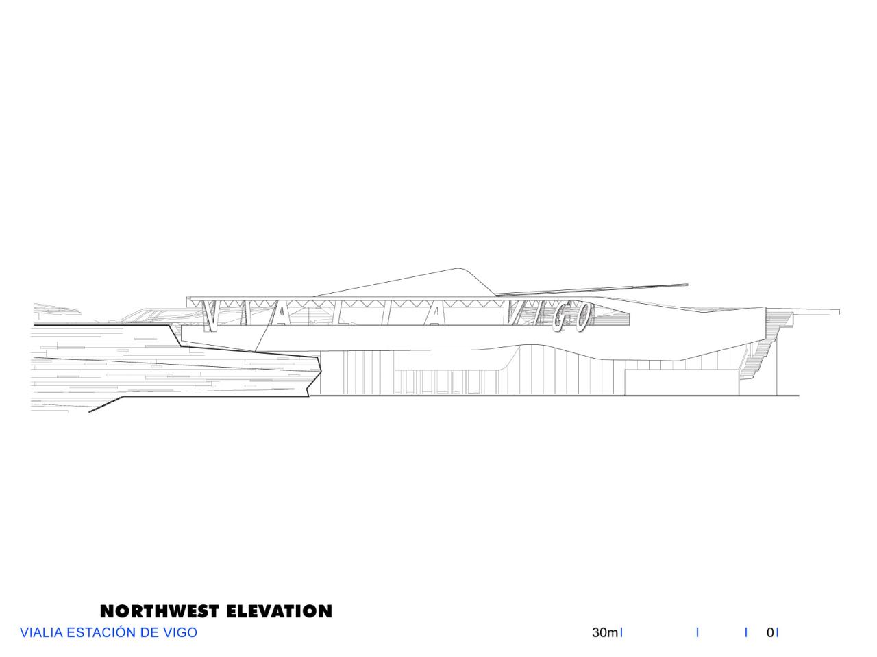 BIM建筑|混合用途的交通综合体 西班牙维亚利亚比戈综合交通枢纽站 / 墨菲西斯建筑事务所