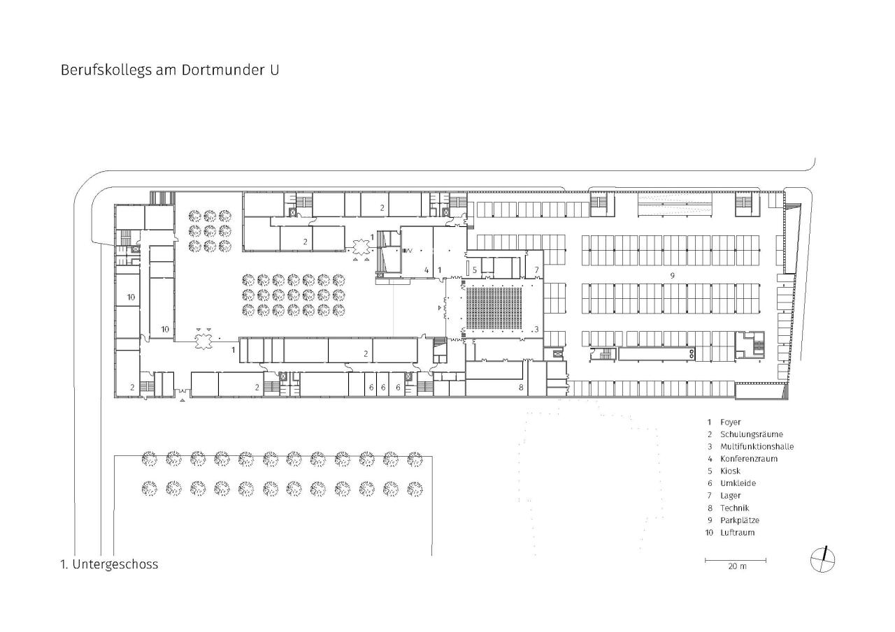 BIM建筑|德国多特蒙德U艺术创意中心及职业教育学园 / Gerber Architekten