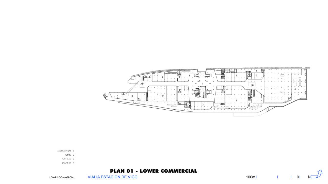 BIM建筑|混合用途的交通综合体 西班牙维亚利亚比戈综合交通枢纽站 / 墨菲西斯建筑事务所