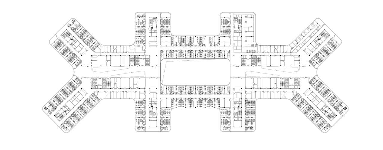 BIM建筑|以山水动脉形塑医校综合体：南方科技大学医学院及 南方科技大学附属医院 / 盖博建筑设计事务所