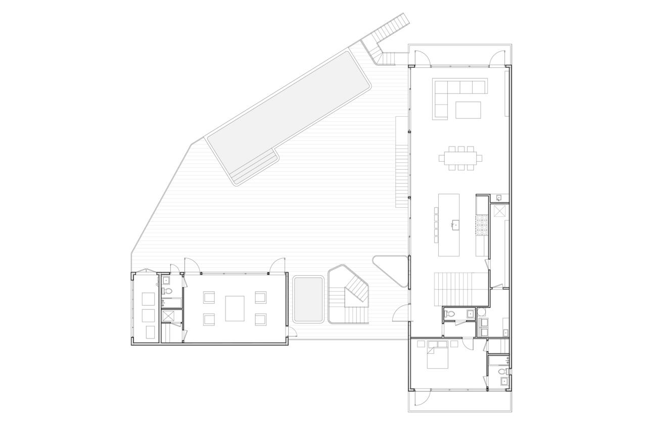 BIM建筑|Stewart Avenue 公寓 / Brillhart Architecture
