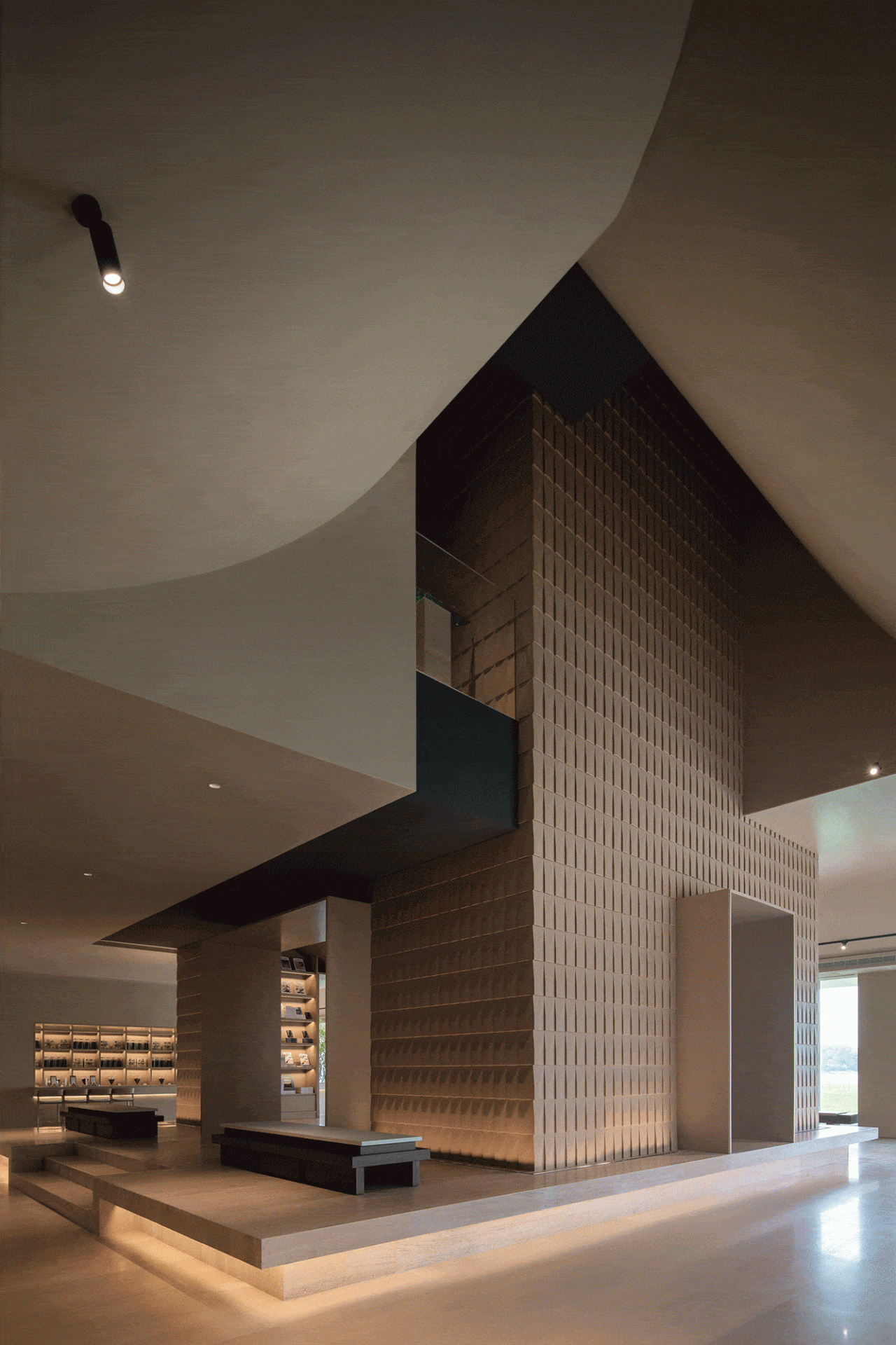 BIM建筑|光的中庭：泊心域社区邻里中心 / 孟凡浩-line+建筑事务所