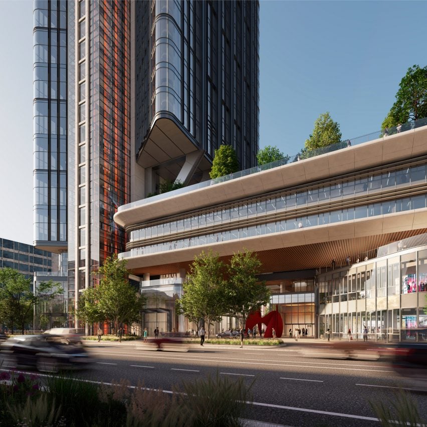 BIM建筑|RSHP在深圳设计开放式巨构超高层