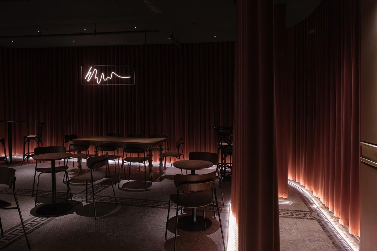 BIM建筑|微醺的夜上海: 一个剧场与酒吧的空间集合体 / 无定设计