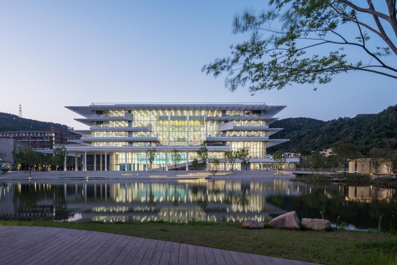 BIM建筑|温州肯恩大学学生学习活动中心 / Perkins&Will