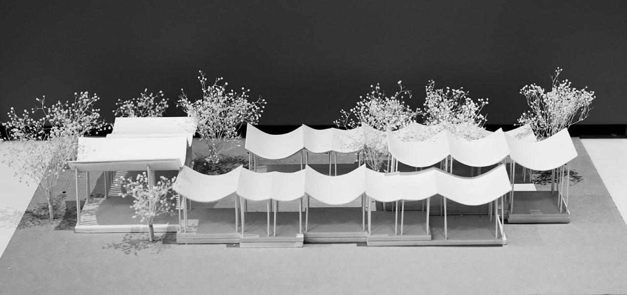 BIM建筑|径山花海帐亭 / 浙江农林大学园林设计院 + 杭州东维建筑