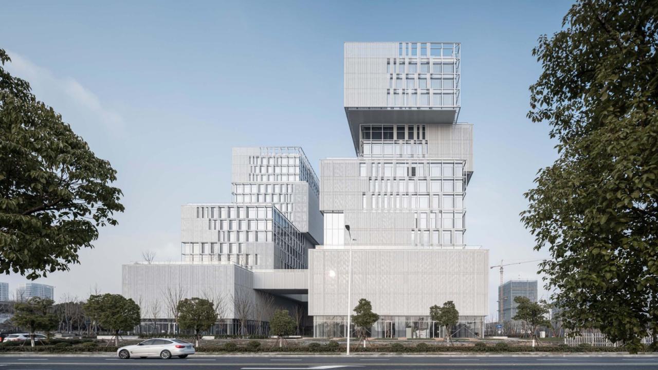 BIM建筑|杭州智慧新天地创新中心 / gad