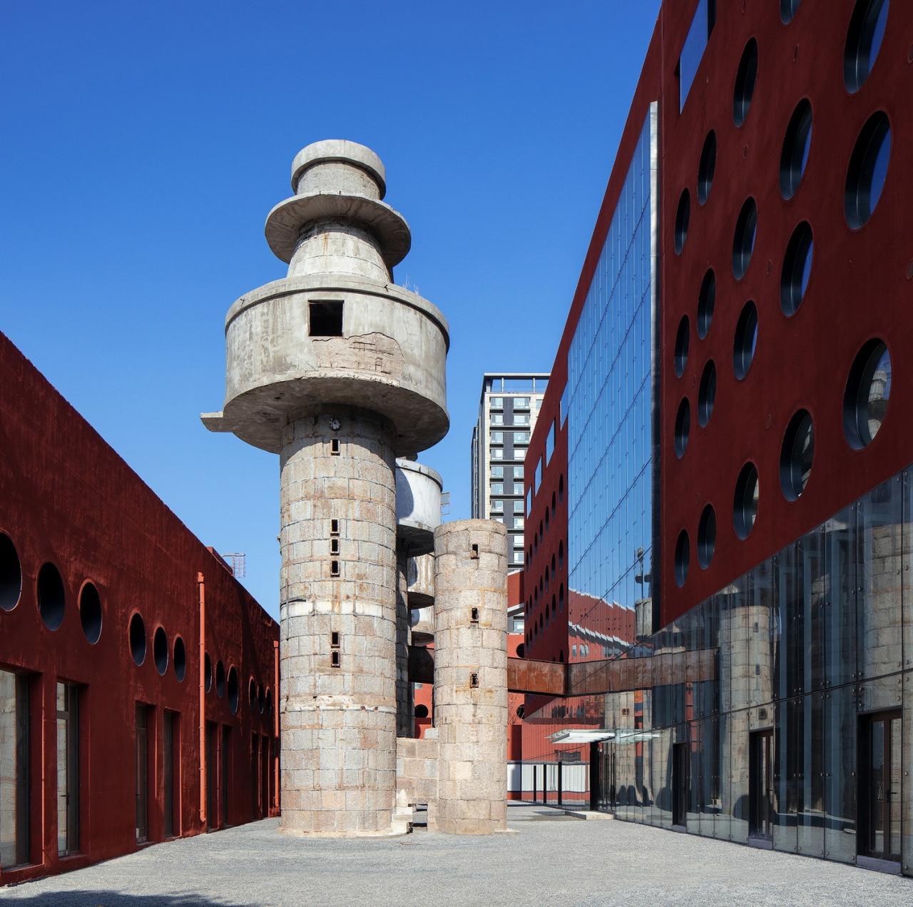 BIM建筑|南小营供热厂改造，越界锦荟园 / 原地建筑