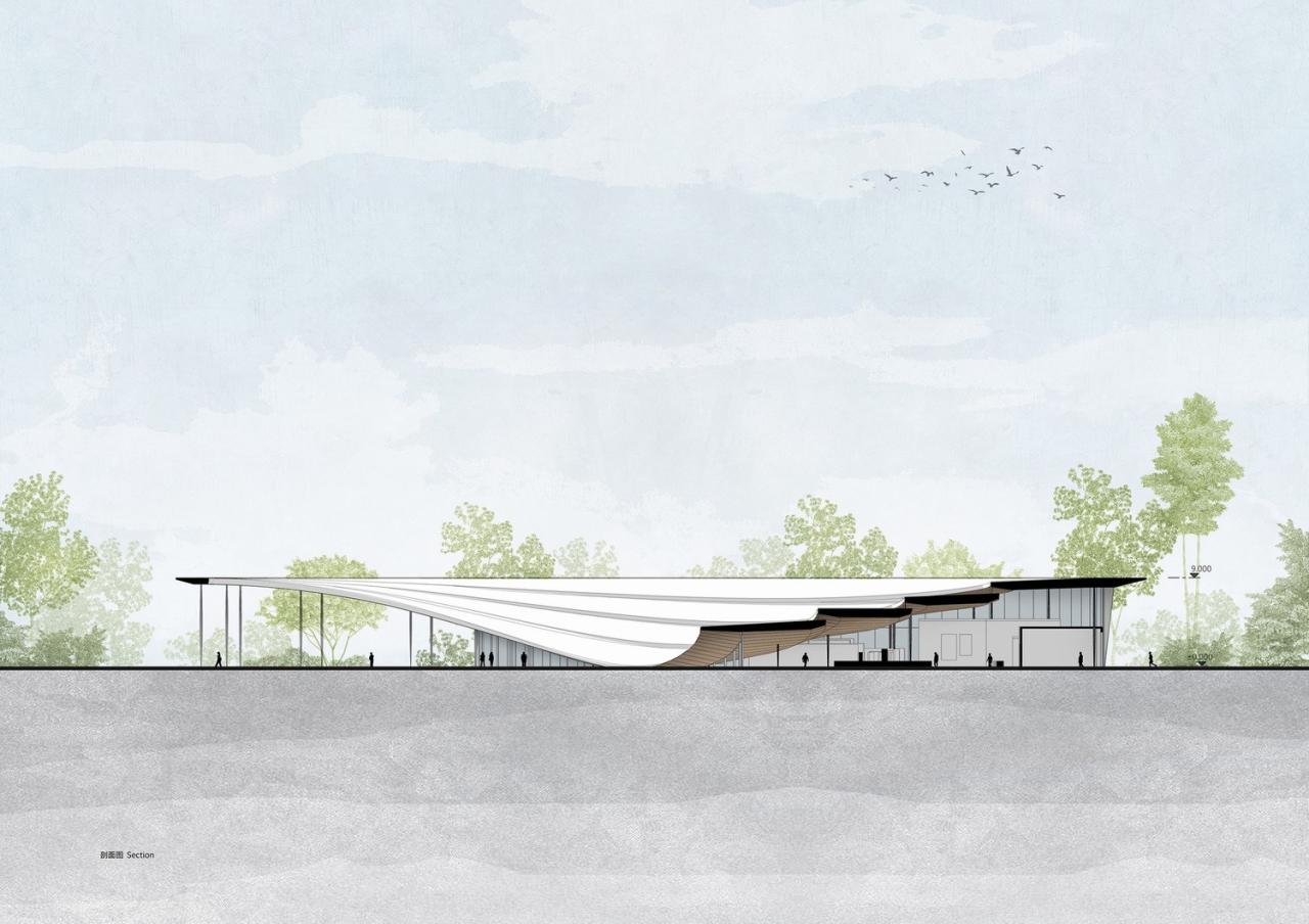 BIM建筑|海口西秀公园游客中心 / 慕达建筑