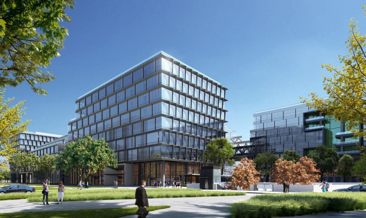 BIM建筑|律动绿洲，超越凝固时刻：临空超大型围合式建筑 / BAU建筑与城市设计事务所