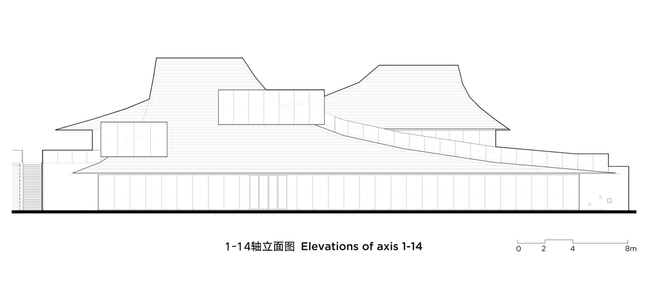 BIM建筑|光的中庭：泊心域社区邻里中心 / 孟凡浩-line+建筑事务所