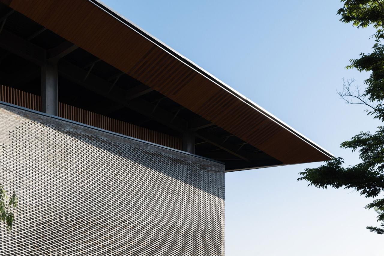 BIM建筑|台州路廊驿站 / 园舍建筑景观