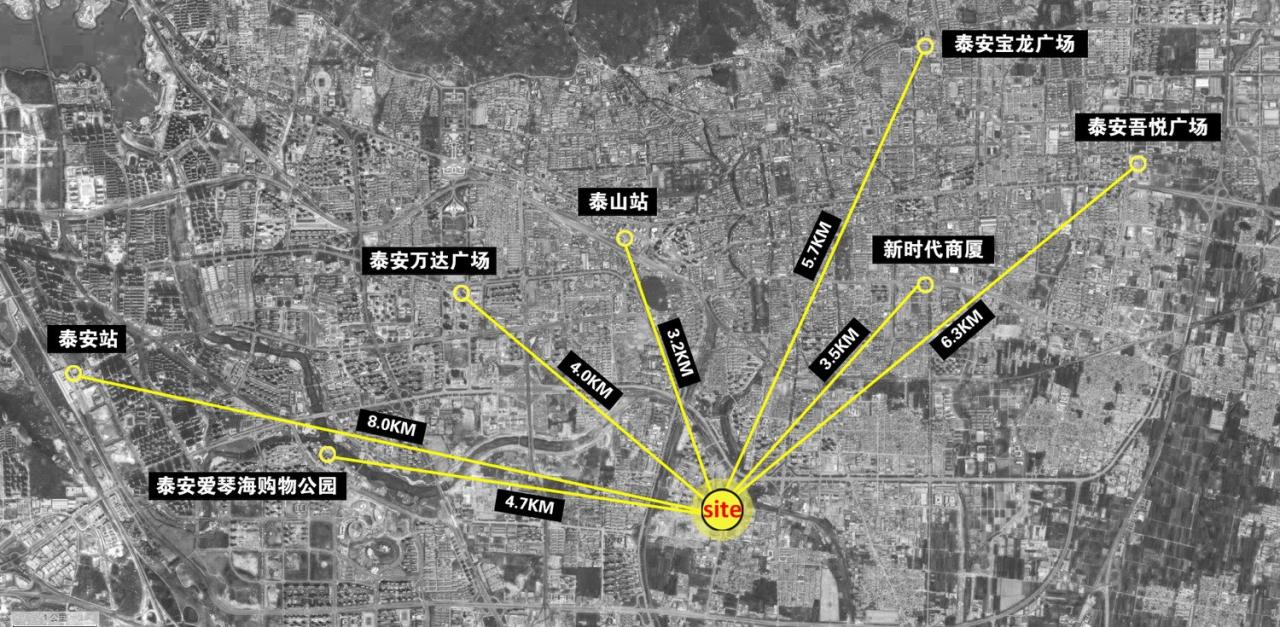 BIM建筑|山水之城·泰汶城市广场 / 简和建筑