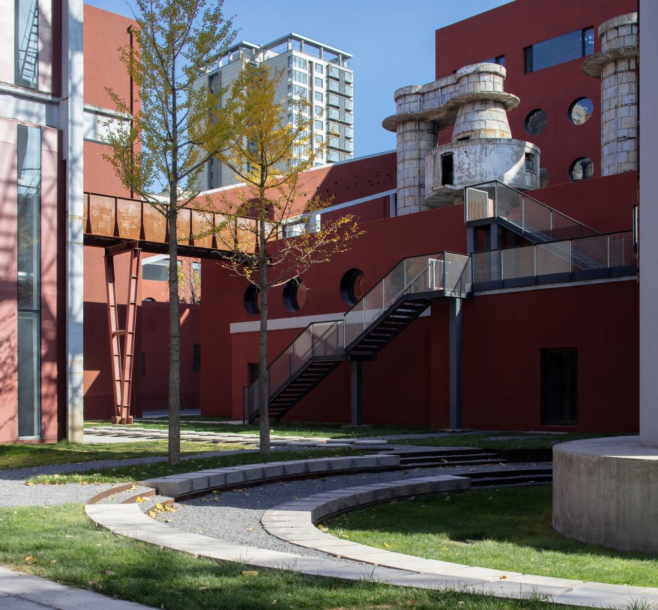 BIM建筑|南小营供热厂改造，越界锦荟园 / 原地建筑