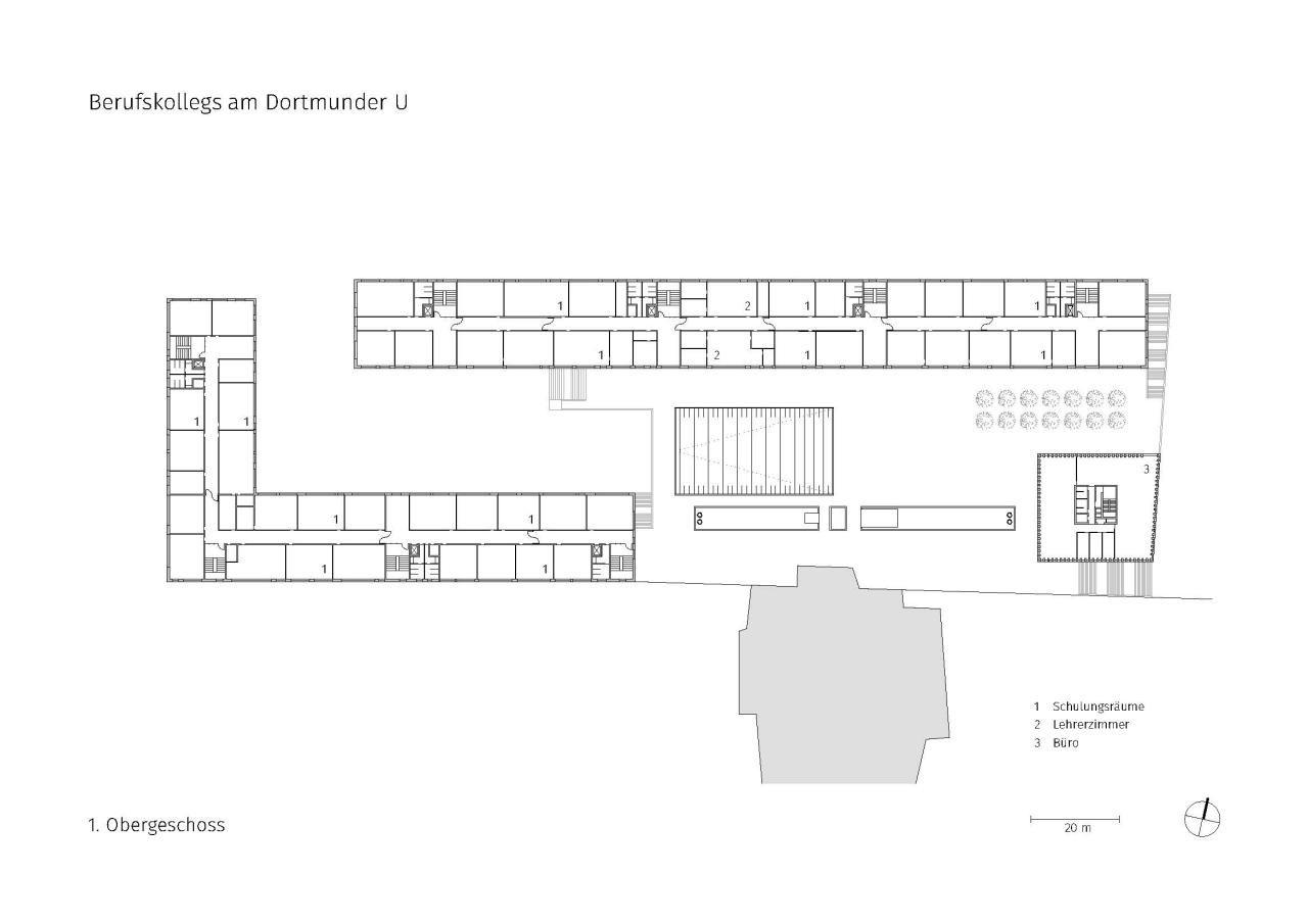 BIM建筑|德国多特蒙德U艺术创意中心及职业教育学园 / Gerber Architekten