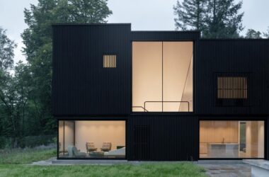 BIM建筑|木质立方体，湖边木屋 / Appels Architekten-BIM建筑网