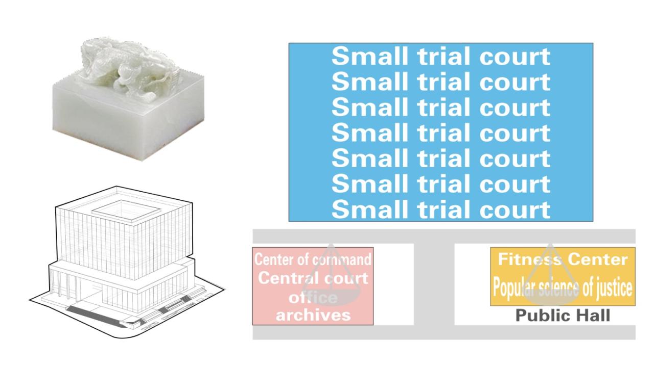 BIM建筑|凝固的正义•常州市中级人民法院扩建 / 简和建筑