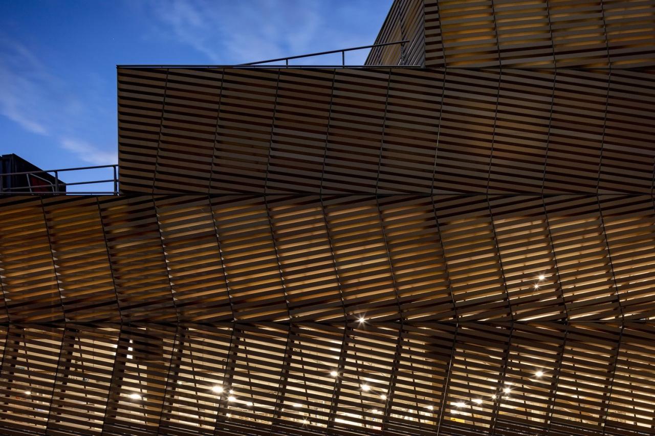 BIM建筑|梯田停车场 Saukonlaituri / ALA Architects