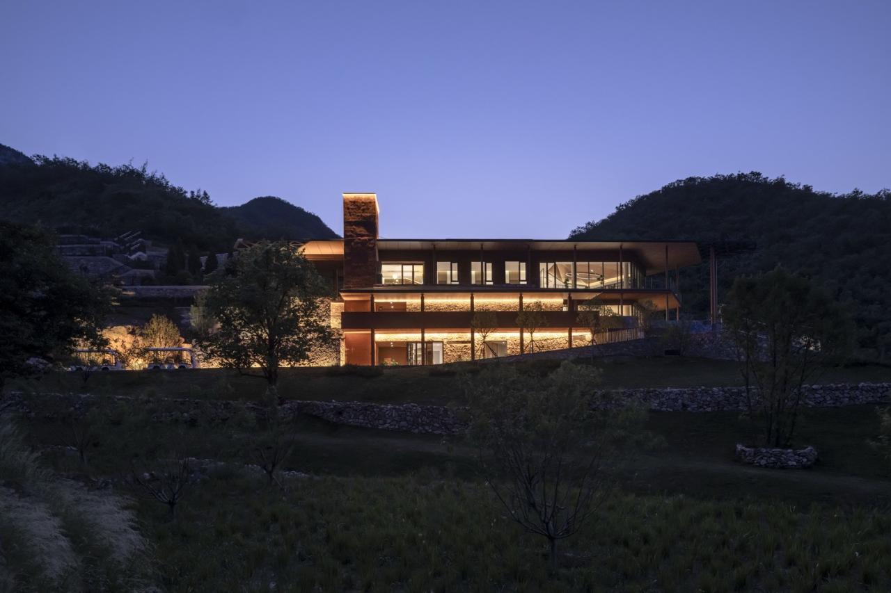 BIM建筑|化作天上的星星, 静美的灵魂栖息地：石家庄安德生命纪念公园·云镜 / 小隐建筑