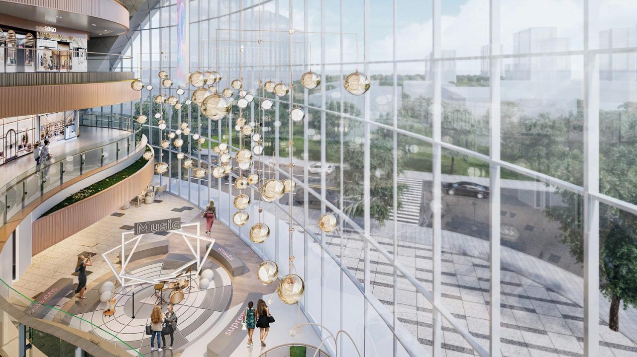 BIM建筑|山水之城·泰汶城市广场 / 简和建筑