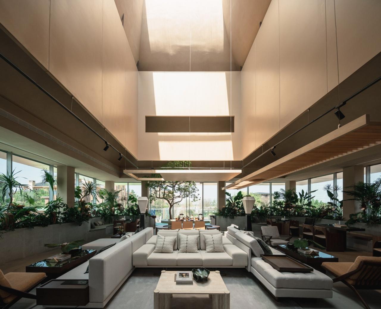 BIM建筑|光的中庭：泊心域社区邻里中心 / 孟凡浩-line+建筑事务所