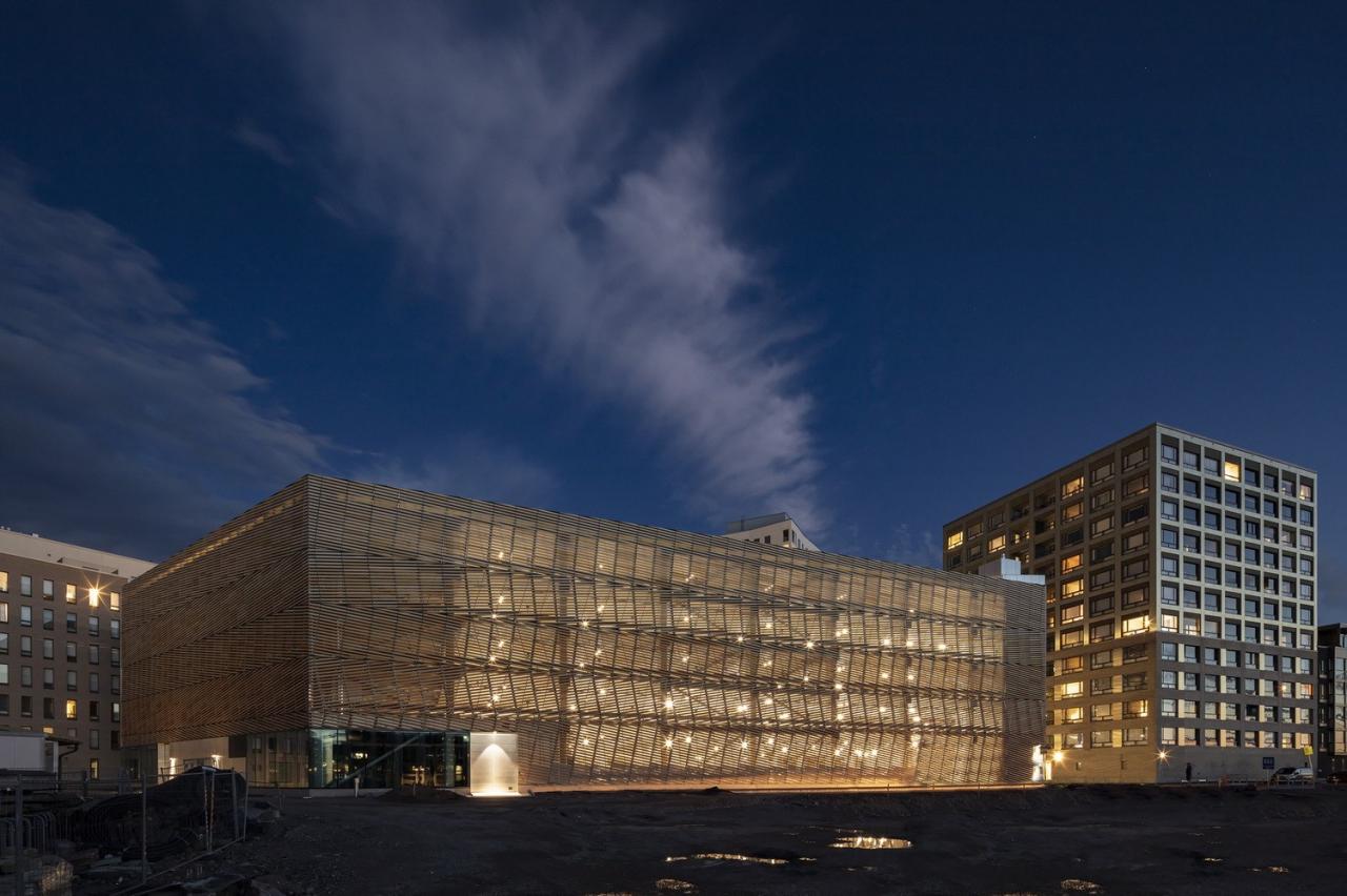 BIM建筑|梯田停车场 Saukonlaituri / ALA Architects