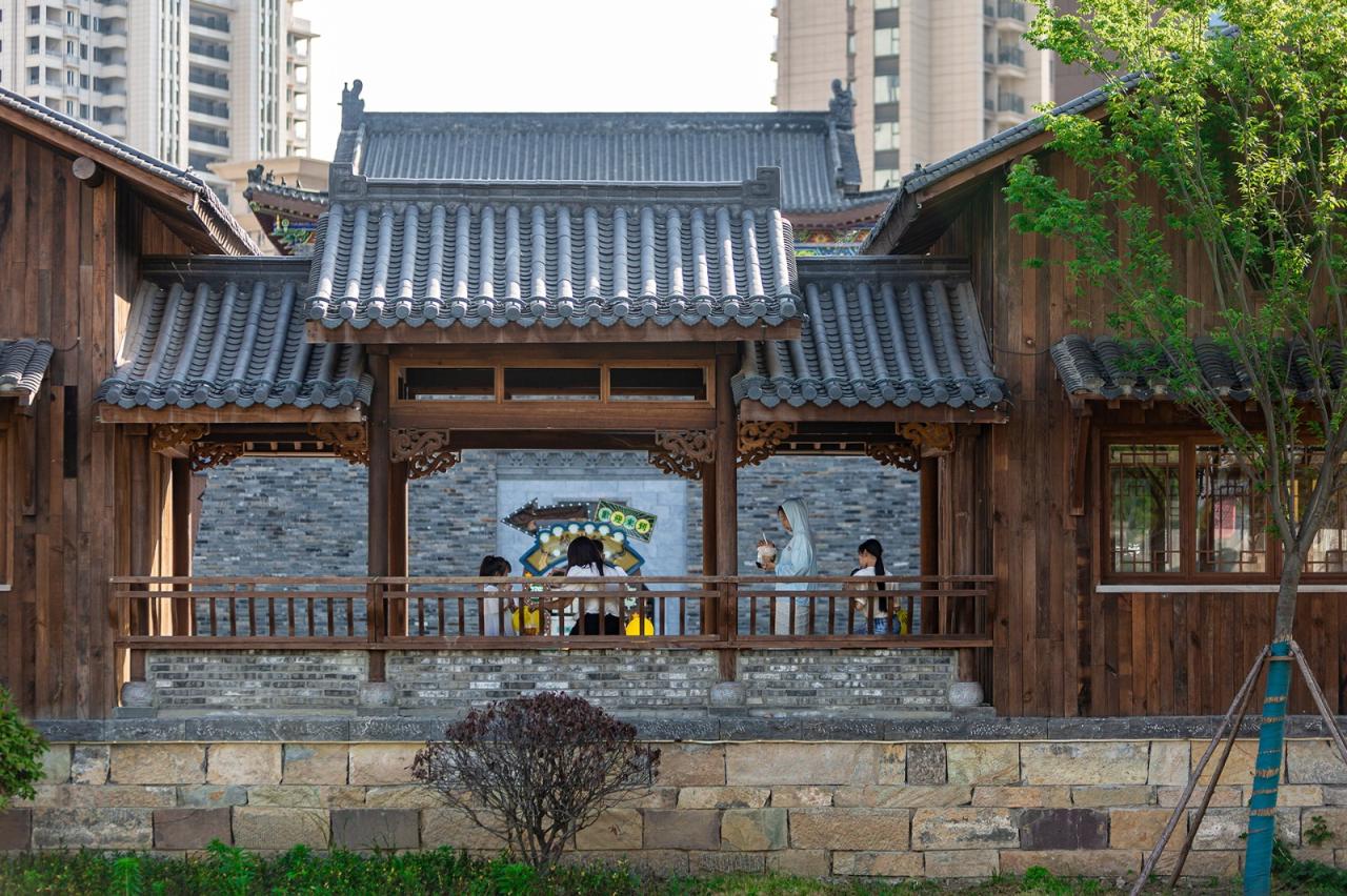 BIM建筑|古韵与新生，空间与群像：阜阳罍街 / 柏涛建筑