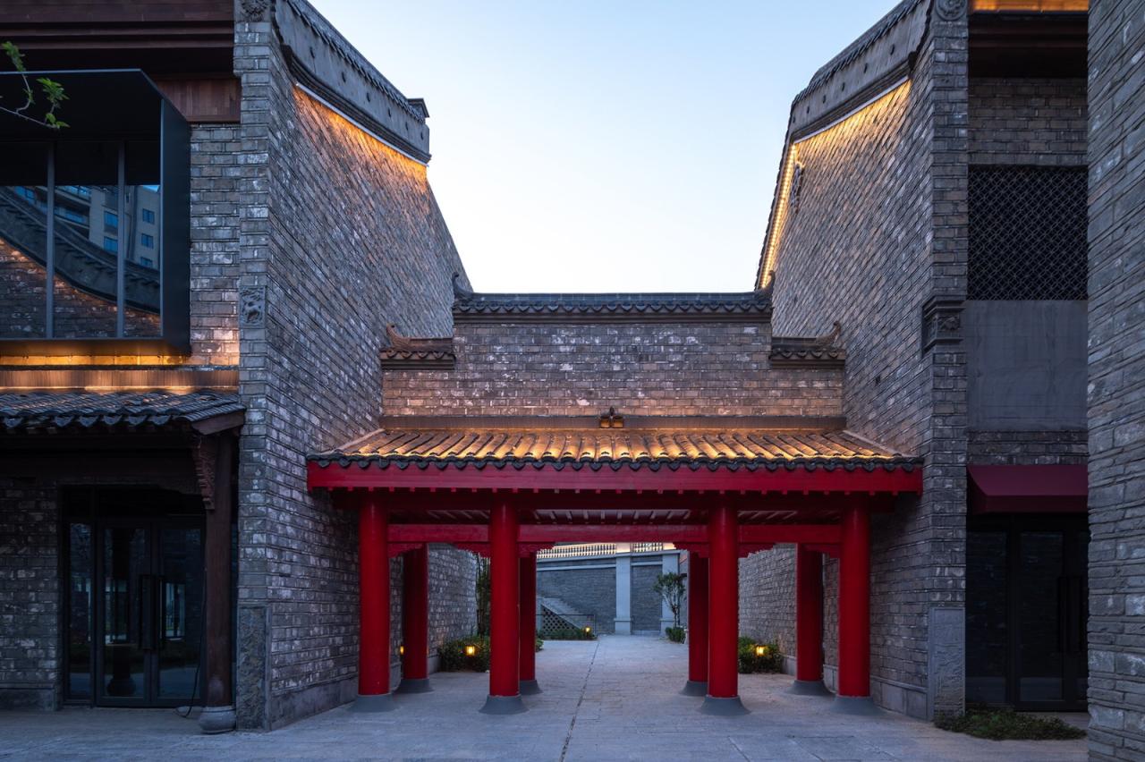 BIM建筑|古韵与新生，空间与群像：阜阳罍街 / 柏涛建筑