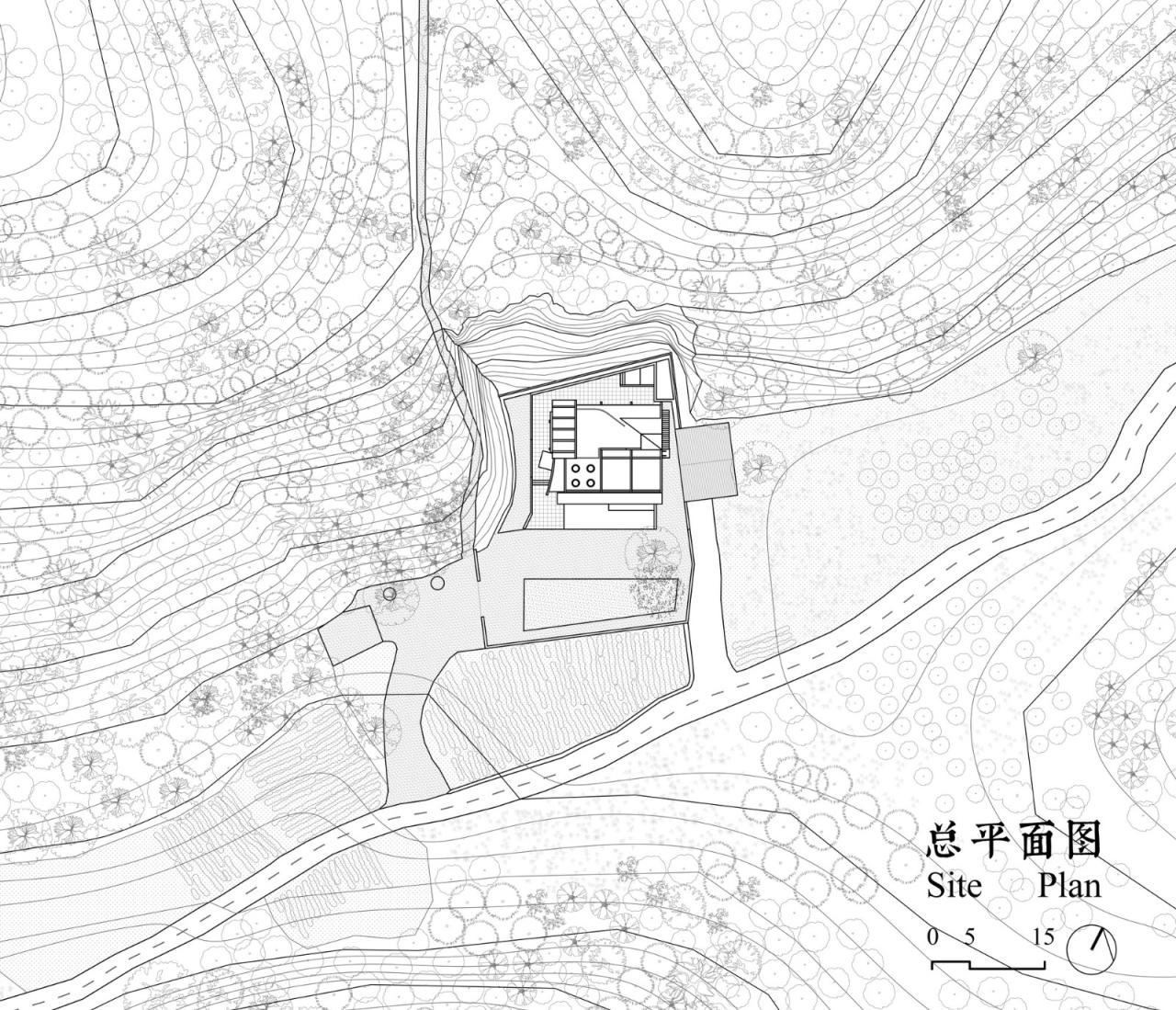 BIM建筑|崖之家 / 郦文曦建筑事务所
