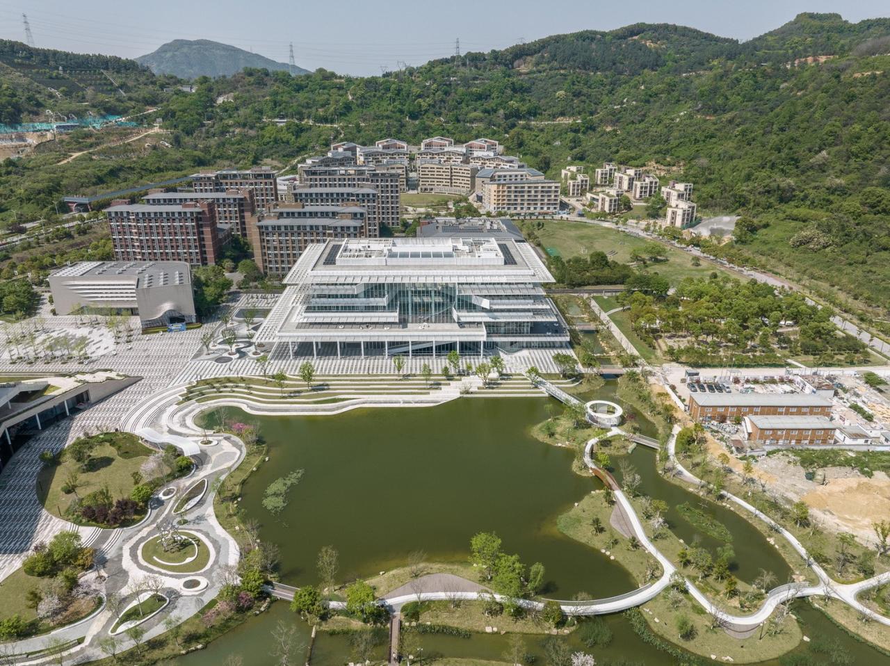 BIM建筑|温州肯恩大学学生学习活动中心 / Perkins&Will