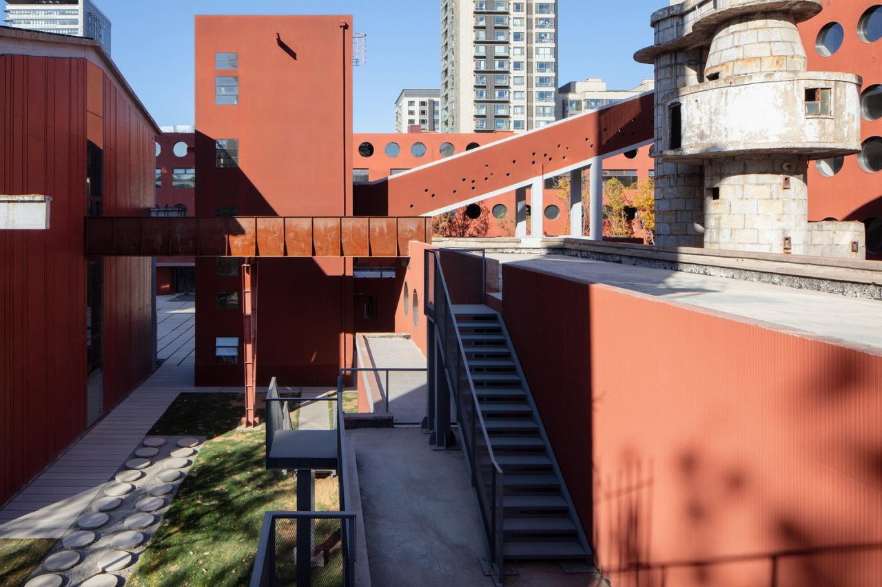 BIM建筑|南小营供热厂改造，越界锦荟园 / 原地建筑