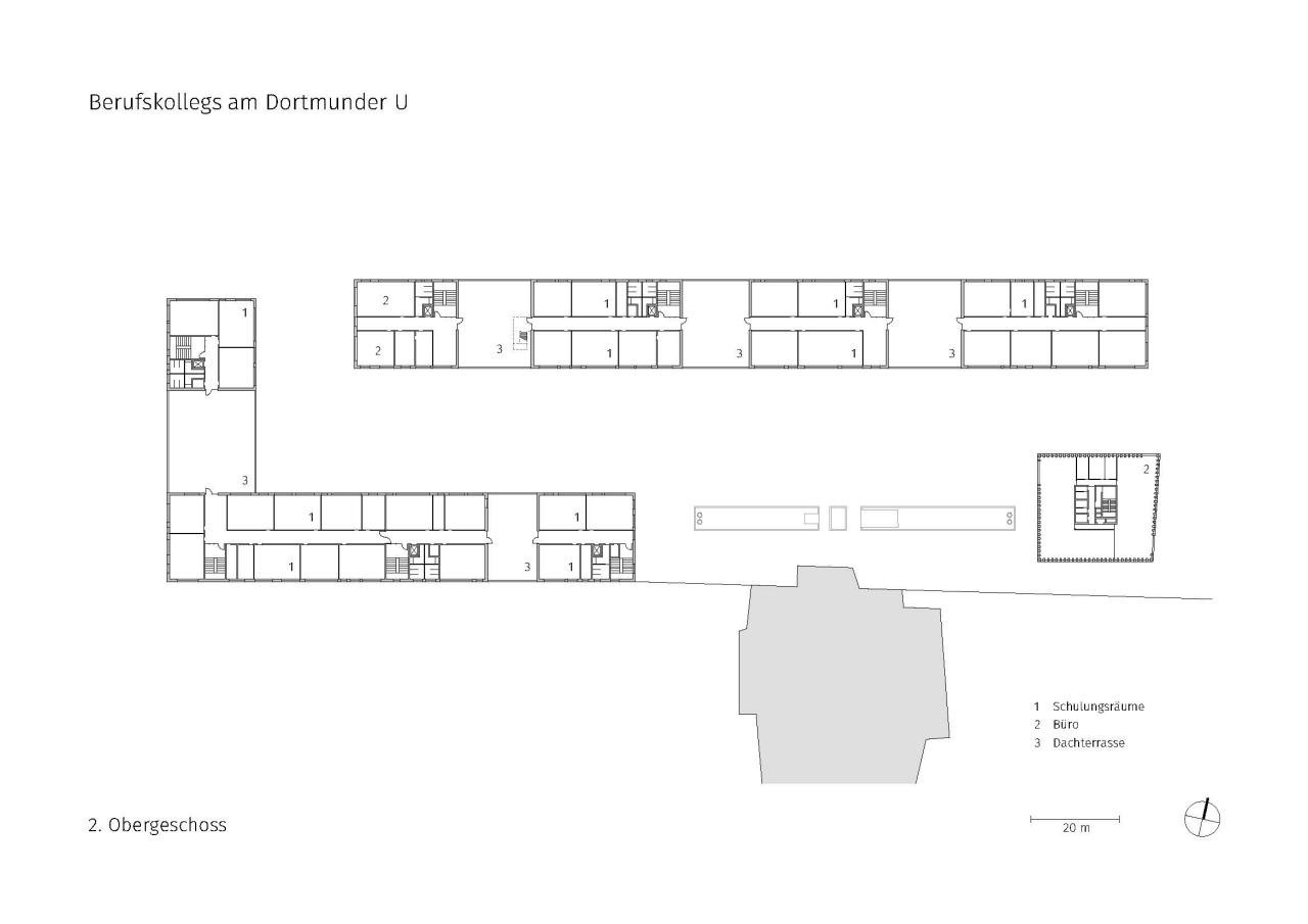 BIM建筑|德国多特蒙德U艺术创意中心及职业教育学园 / Gerber Architekten