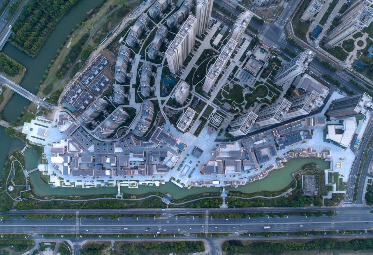 BIM建筑|古韵与新生，空间与群像：阜阳罍街 / 柏涛建筑