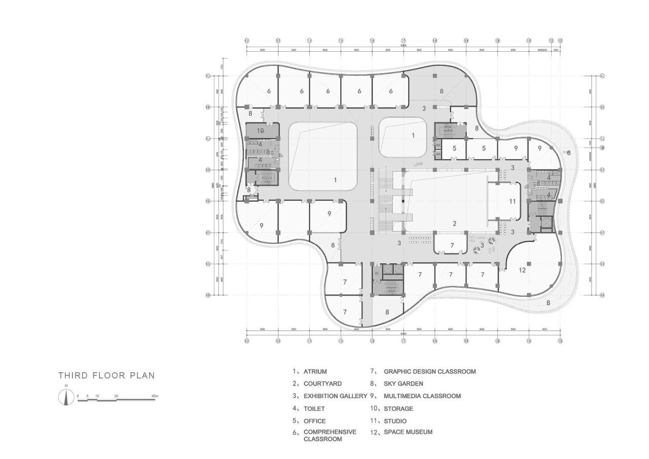 BIM建筑|广州市第三少年宫 / 广州市城市规划勘测设计研究院