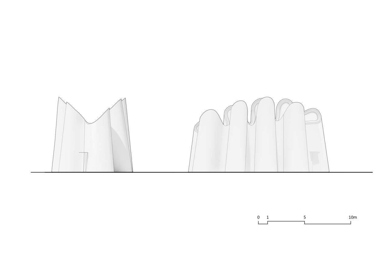 BIM建筑|天光洗手堂 / 众建筑