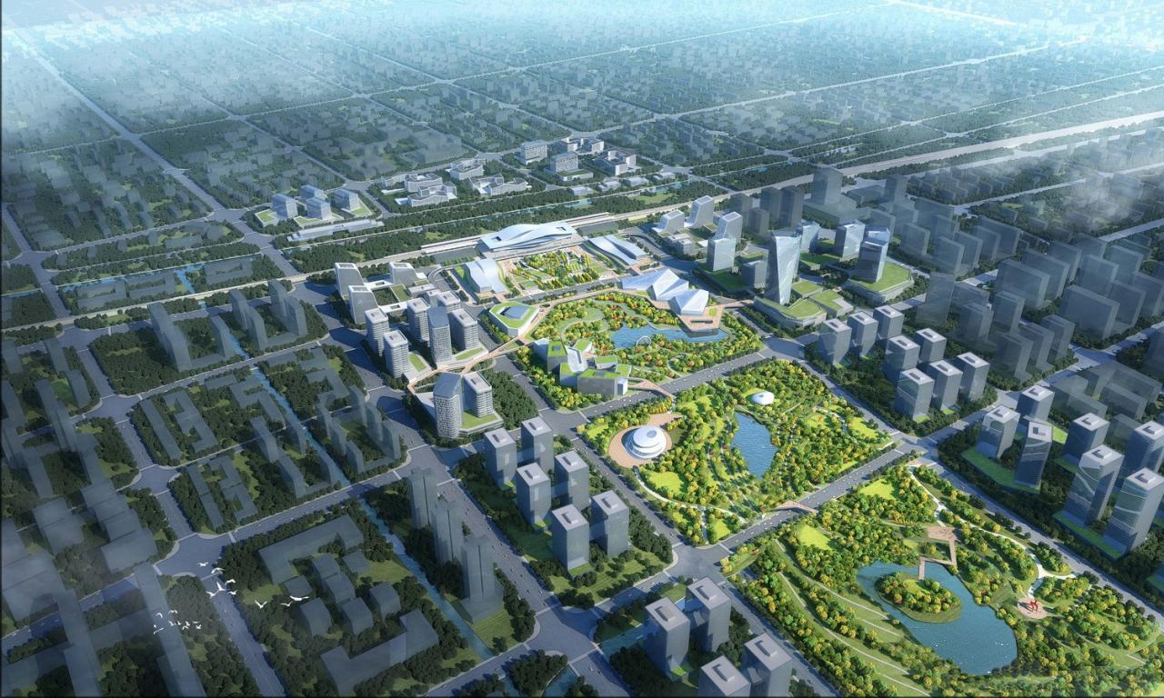 BIM建筑|新建沪渝蓉高铁武宜段——汉川东站 / 中南建筑设计院股份有限公司